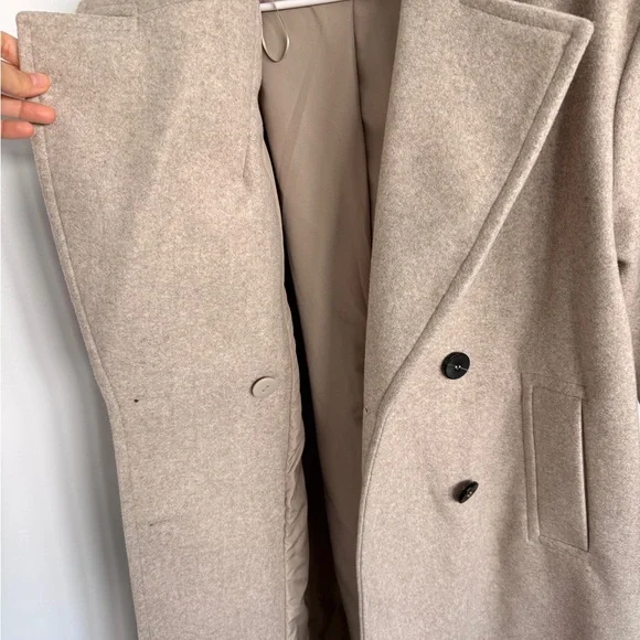 Zara Soft Oversized Coat - Picture 5 of 7